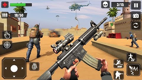 Bullet Strike Force – FPS Gun Commando Games 3D 🔫