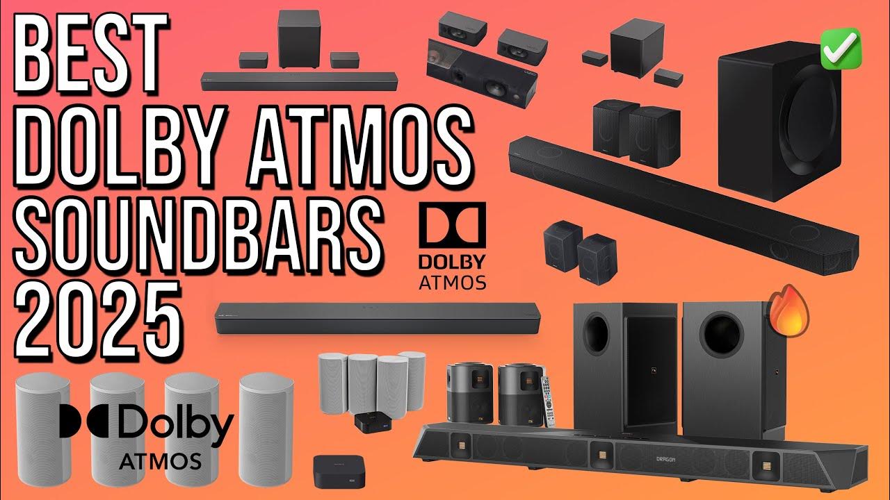 Best Dolby Atmos Speakers 2021 BEST DOLBY ATMOS SOUNDBAR 2024 | TOP 5 BEST DOLBY ATMOS SOUNDBARS