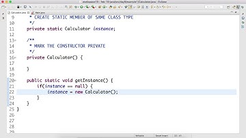 Day-8 Implement #Singleton #Pattern in #Java