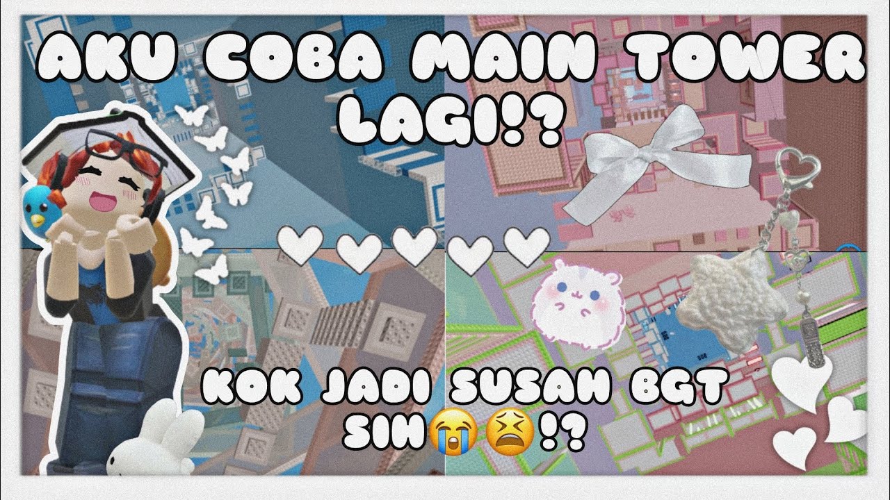AKU MEMAINKAN TOWER RANDOM!? |roblox Indonesia 