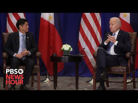WATCH: President Biden holds his first meeting with Philippine President Ferdinand Marcos Jr.