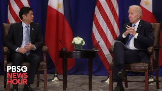 WATCH: President Biden holds his first meeting with Philippine President Ferdinand Marcos Jr.