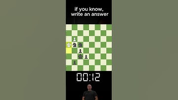 Without hints, Guess the next move, checkmate in one move. The King is defeated