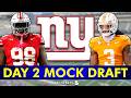 NY Giants Day 2 Mock Draft + Best Players Available | New York Giants News, Rumors