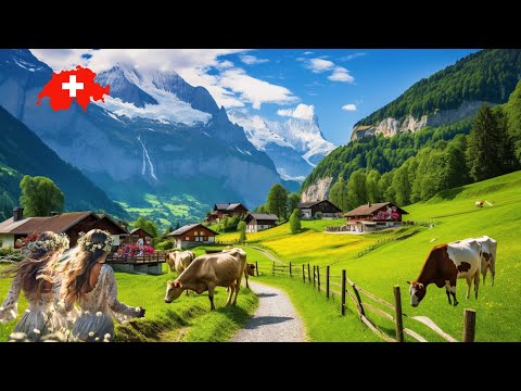 11 Most Beautiful Places to Visit in Switzerland🇨🇭Lauterbrunnen, Grindelwald, Aareschlucht, Mürren