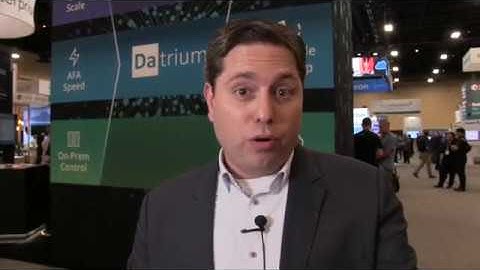 Datrium #VMworld2018 - VMblog Interview