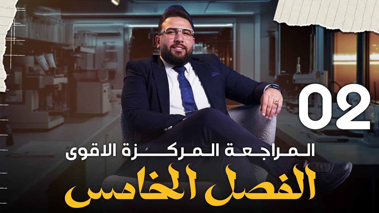 المراجعة المركزة / الجزء الثاني / شرحيات الفصل الخامس / الكيمياء التناسقية / التصوير الجديد 2025