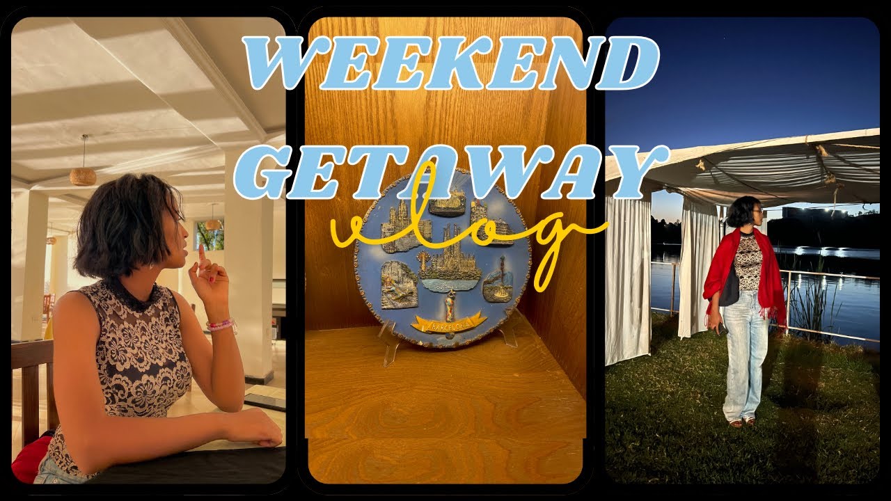 VLOG | weekend getaway, a day in bishoftu, food