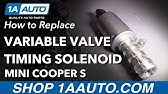 Vanosvvt Solenoid Change 2008 Mini Cooper Clubman Non S Youtube