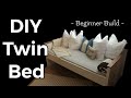 Twin Bed Frame! - Beginner DIY