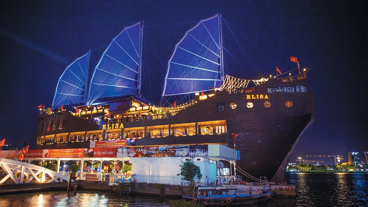 nha hang sai gon 3  Update  Elisa floating restaurant - Nhà hàng nổi lớn nhất Việt Nam