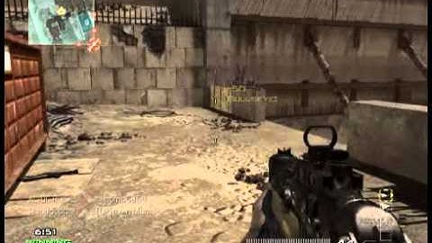 Throwing knife long range pwnage MW3