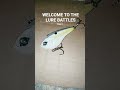 LURE BATTLES #bassfishing #fishing #fishing #bestlure #lures