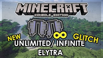 Minecraft PS4/ XBOX - New - Easy Unlimited/ Infinite Elytra Glitch (TU46)