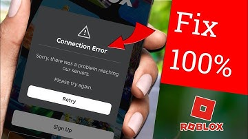 How to Fix Roblox Connection Error Problem Solved Today 2024