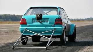 VW Polo 86c VR6 Turbo FWD Ostbande Turboscheune Test & Tune 11.09.2016