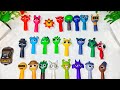 Unboxing Mainan Sprunki : Orange, pinki, Simon, sky and all sprunki!!