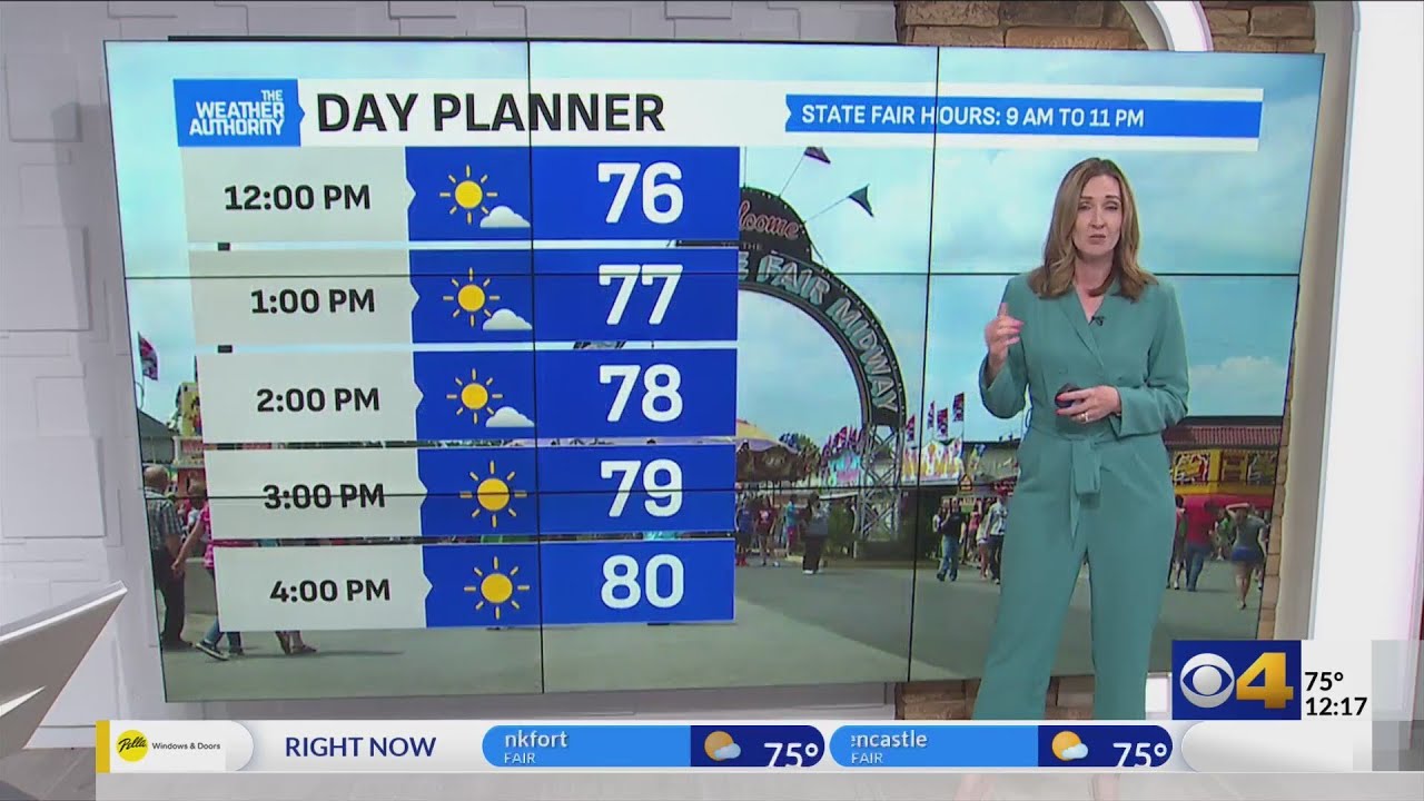 A mild, dry weekend ahead - YouTube