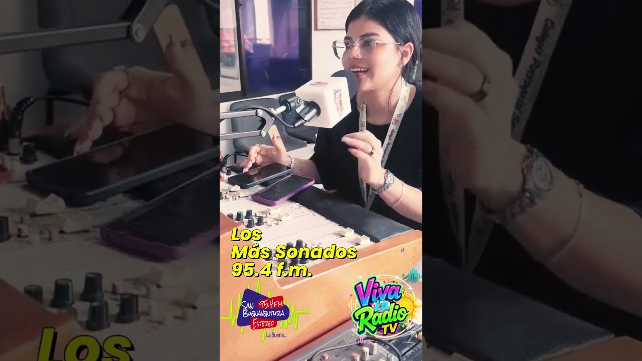 🎶 Los Más Sonados 🔥 95.4 FM 📻 #vivalaradiotv