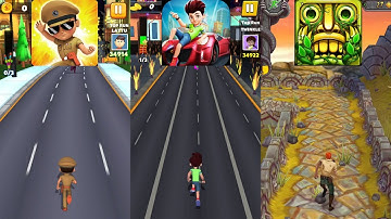 Little Singham 🆚 Temple Run 2 🆚 Kicko & Super Speedo New Update