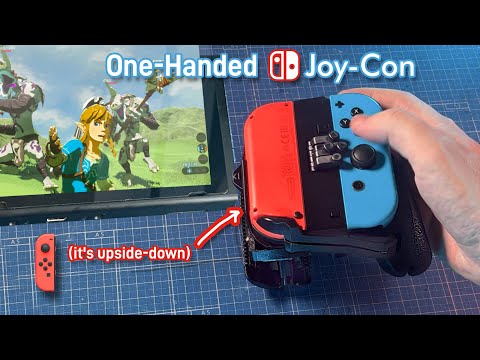 I made this to play Switch with just one hand