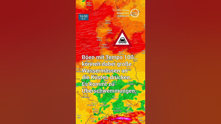 Es droht eine schwere Sturmflut an der Ostsee. 🌊 #unwetter #sturm #aktuell #wetteronline