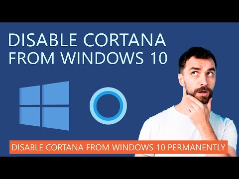 How to Disable Cortana from Windows 10 Permanently in 2020?