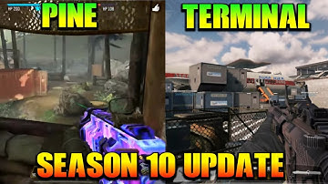 Cod Mobile Season 10 Update | New Maps Terminal & Pine | Explained In Hindi🇮🇳