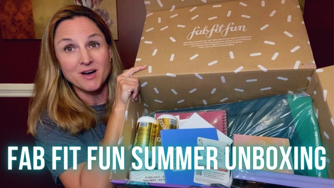 FabFitFun Summer 2022 Unboxing - Fab Fit Fun Coupon Code