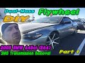 Replacing a BMW Self-adjusting Clutch & Dual-mass Flywheel (E64) Part 1 transmission removal