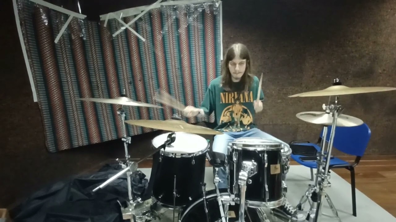 Car Seat Headrest - Cute Thing Drum Cover by Vasco Faria