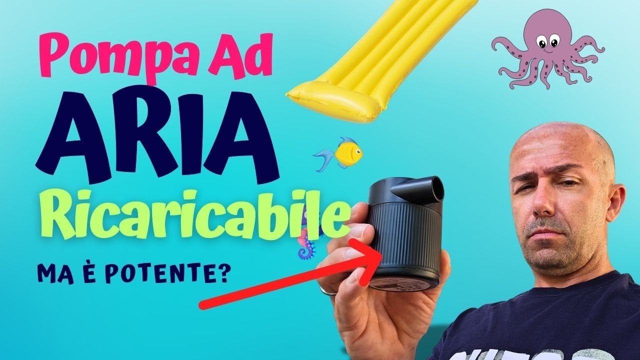 Pompa Ad Aria RICARICABILE - Ma è POTENTE? Recensione