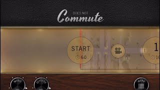 Does not commute (to the start of the level to the third)