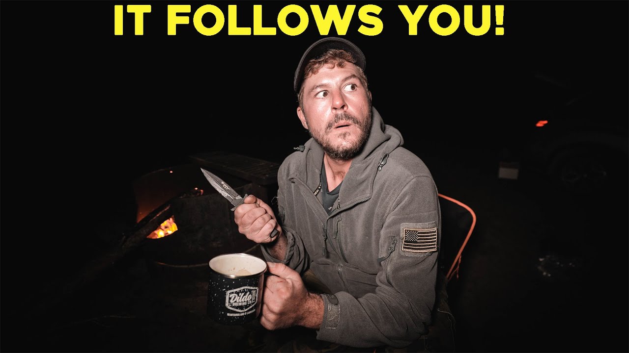 (IT FOLLOWS YOU!) TERRIFYING NIGHT CAMPING ALONE in the REMOTE HAUNTED WOODS | SOMETHING IS WRONG