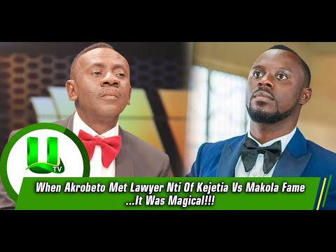 When Akrobeto Met Lawyer Nti Of Kejetia Vs Makola Fame...It Was Magical!!!