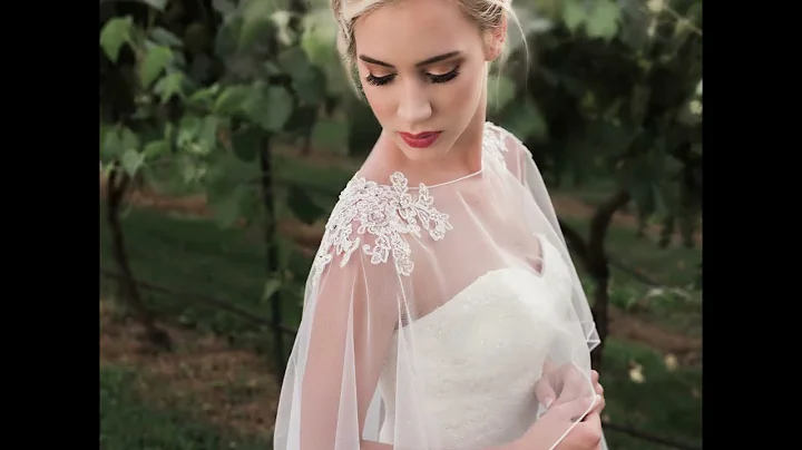 SOPHISTICATED CAPE WEDDING DRESSES | SIMPLE ELEGANT BRIDAL CAPES | WEDDING DRESSES WITH CAPES