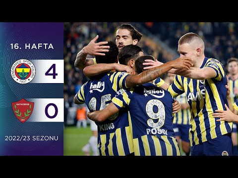 Fenerbahçe (4-0) Atakaş Hatayspor | 16. Hafta - 2022/23