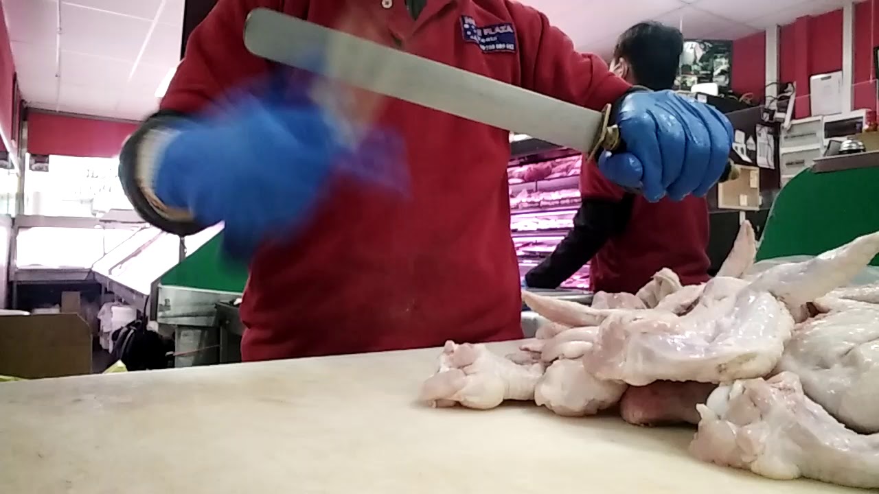 Fastest cutting chicken wing