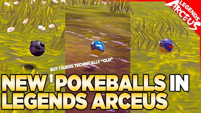 Poké Ball List in Pokémon Legends Arceus: how to make all Poké Ball types -  Meristation