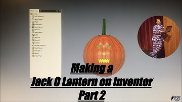 Making a Pumpkin into a Jack-o-Lantern using Inventor (Part 2 of 2)