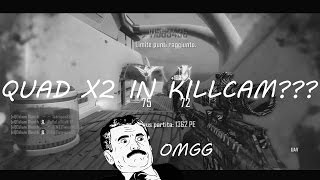 QUAD x2 IN KILLCAM w/Funny Reaction