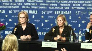 The Iron Lady Press Conference Pt. 2 2012 Berlinale 2012