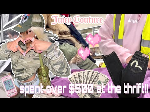 THRIFTING WHERE THE RICH PEOPLE RESIDE (AGAIN)💰💕 *vlog + haul*