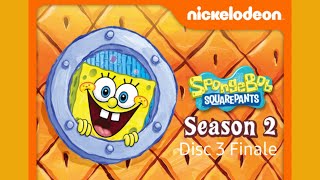 Spongebob Season 2 Main Menu Episodes Disc 3 Final
