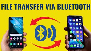 How to transfer photos, videos & all types of files from a phone to another via Bluetooth screenshot 1