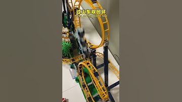 Lego Loop Coaster Double loop