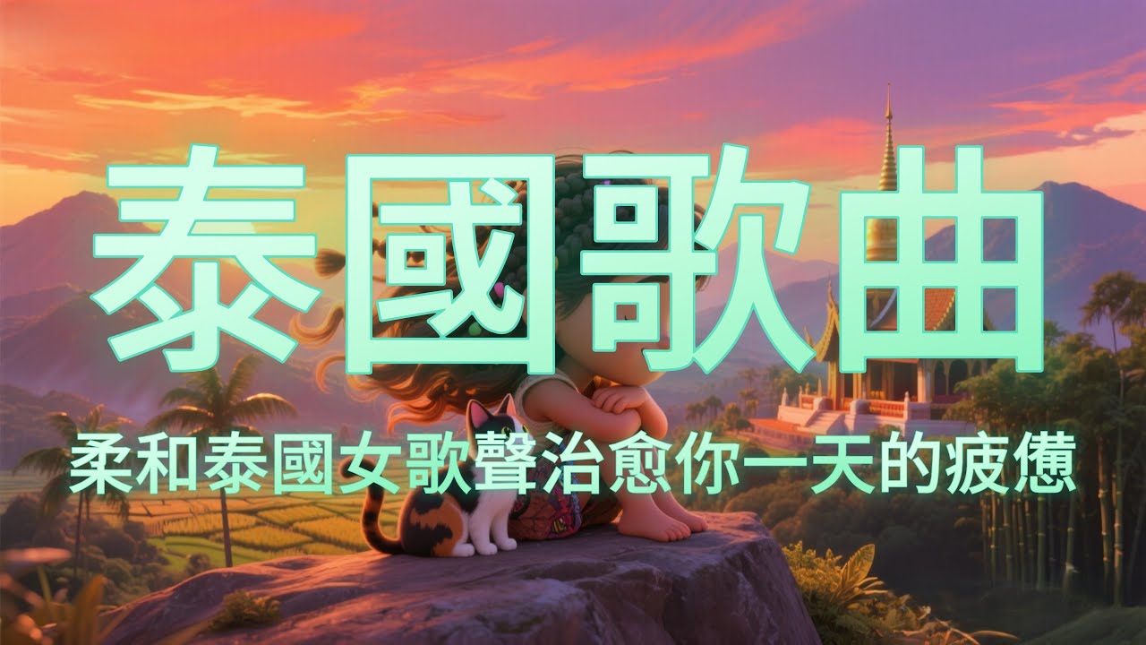 【夢潔聽歌】好聽又柔和的泰國女聲歌曲，治愈你一天的疲憊 | Beautiful Soft Thai Female Song For Healing