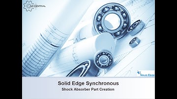 Solid Edge Synchronous Shock Absorber