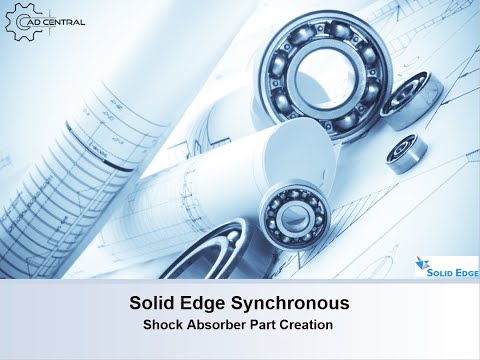 Solid Edge Synchronous Shock Absorber