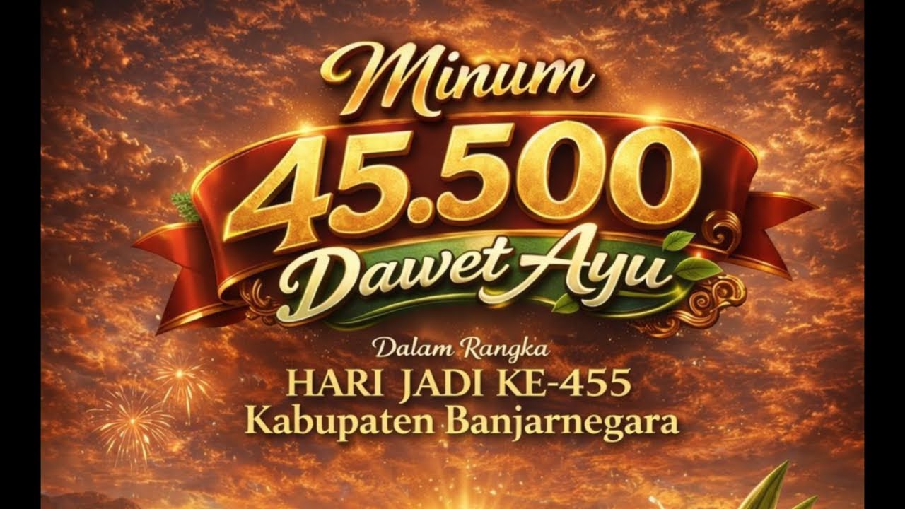 LIVE REKOR MURI MINUM DAWET AYU BANJARNEGARA